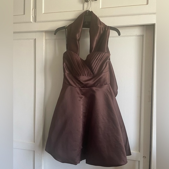 Narianna Strapless Pleated Sweetheart Neckline A-Line Short Dress. New With Tags - Picture 3 of 10